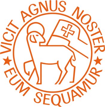 Lamm-Signet Lamm-Signet mit lateinischer Umschrift