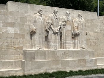 Das Reformationsdenkmal in Genf